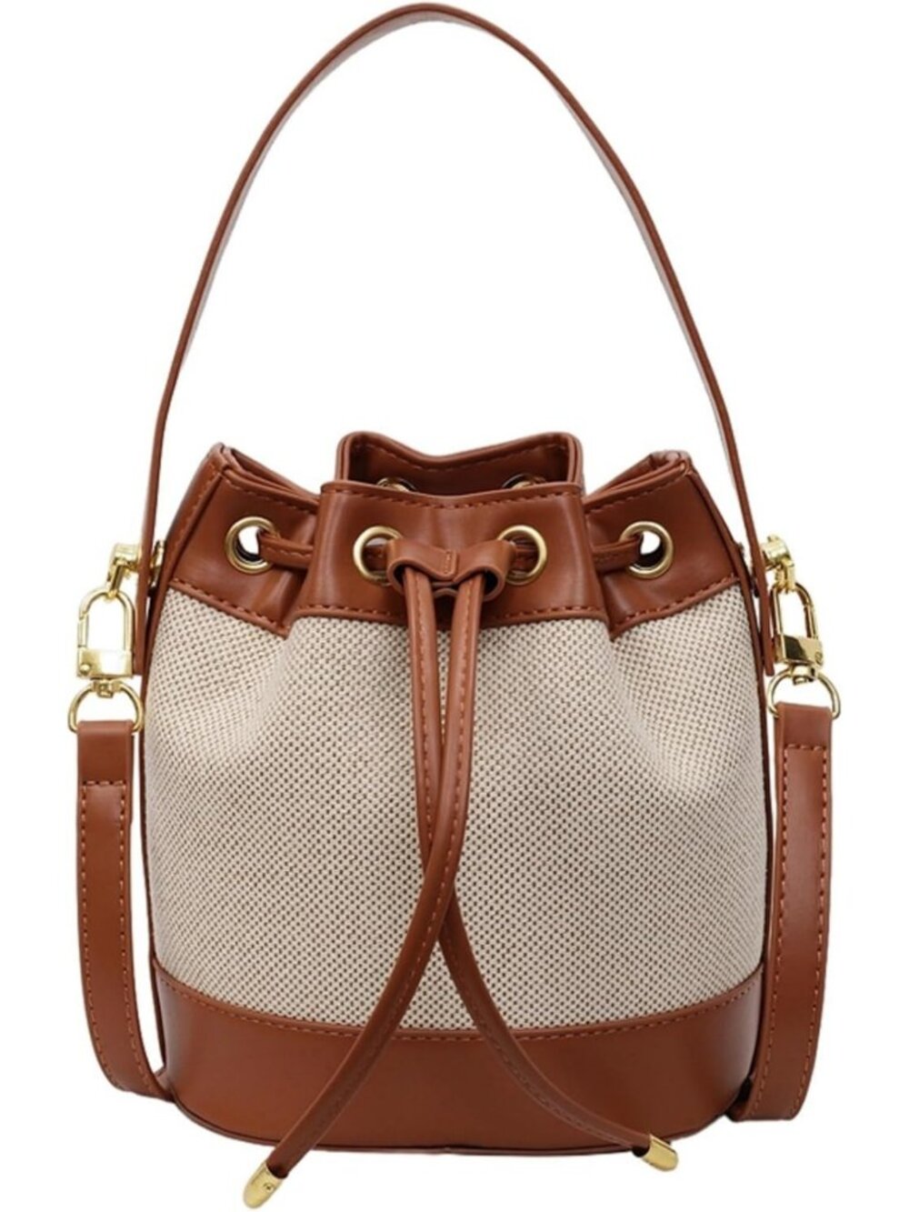 Chic Small Crossbody Bucket Bag for Women - Stylish Everyday Purse